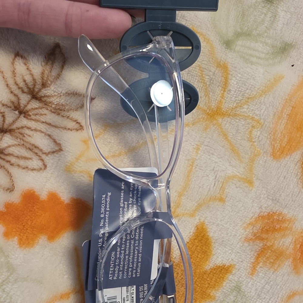 Blue Light Clear Cat-Eye Glasses